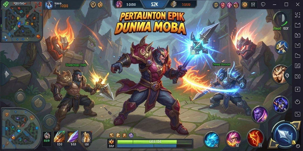 Screenshot menunjukkan aksi seru dari pertarungan di <strong>5ZK</strong>.