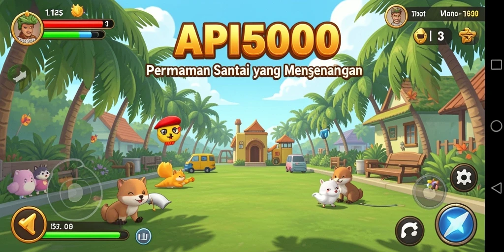 Tangkapan layar gameplay menarik dari API5000.