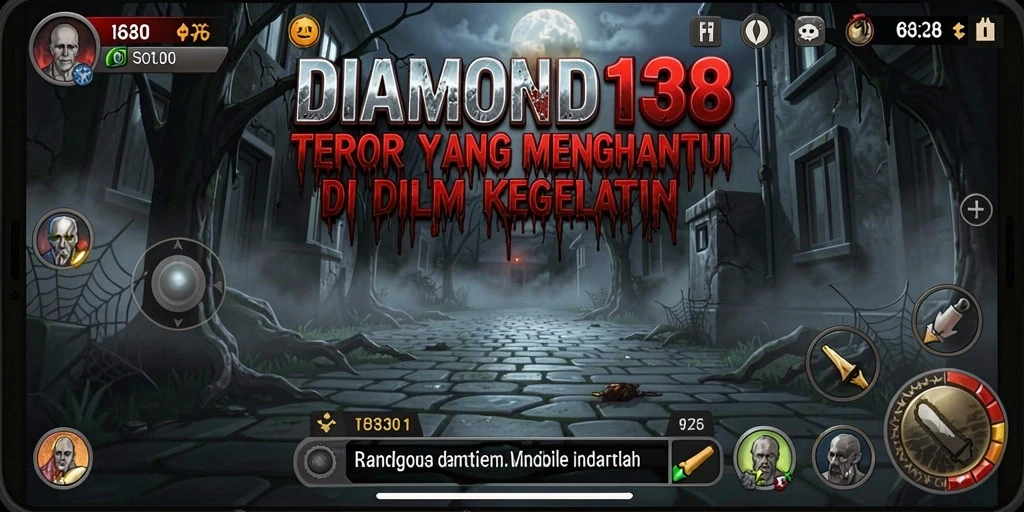 Tampilkan gameplay menakutkan dari DIAMOND138 dengan momen seram.