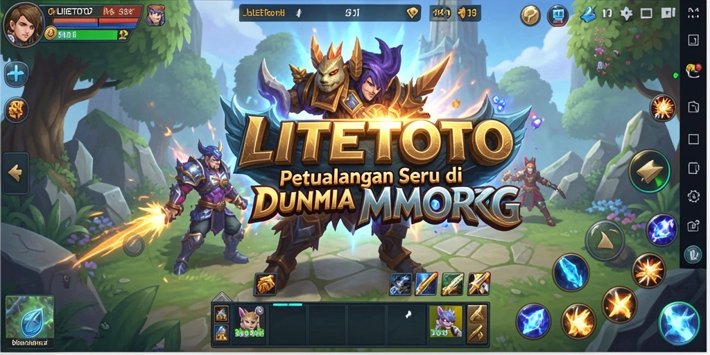 Gameplay seru di dunia LITETOTO yang penuh petualangan.