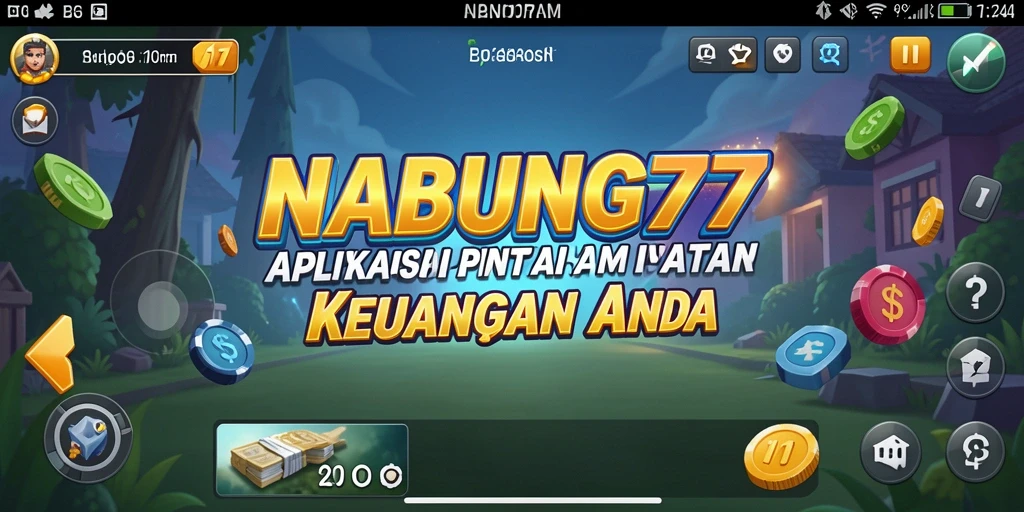 Tampilan antarmuka NABUNG77 yang sederhana dan intuitif.