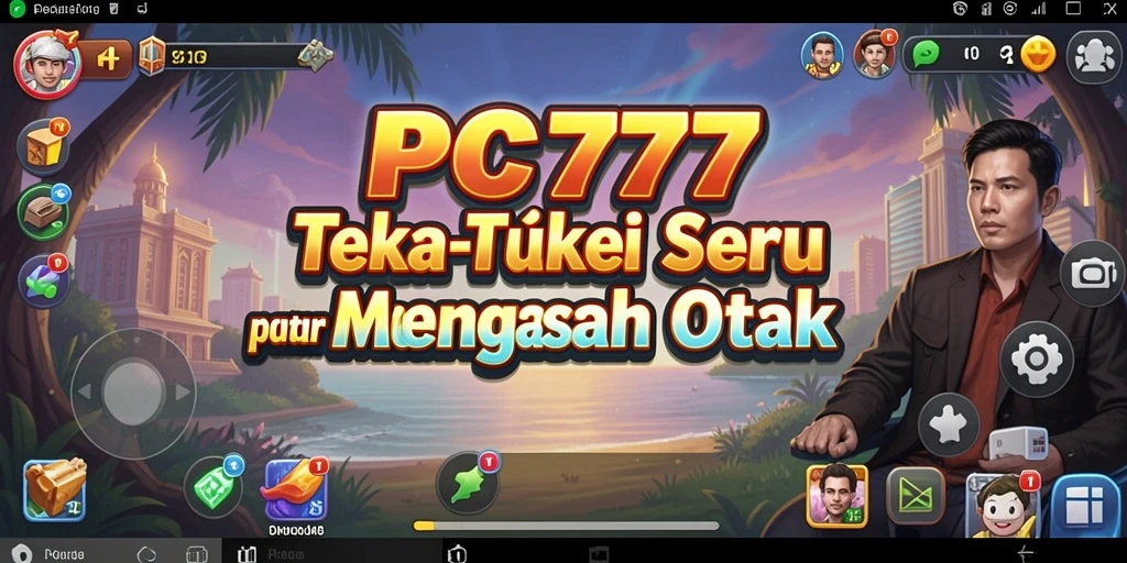 Screenshot gameplay PC777 menunjukkan tantangan puzzle yang menarik.